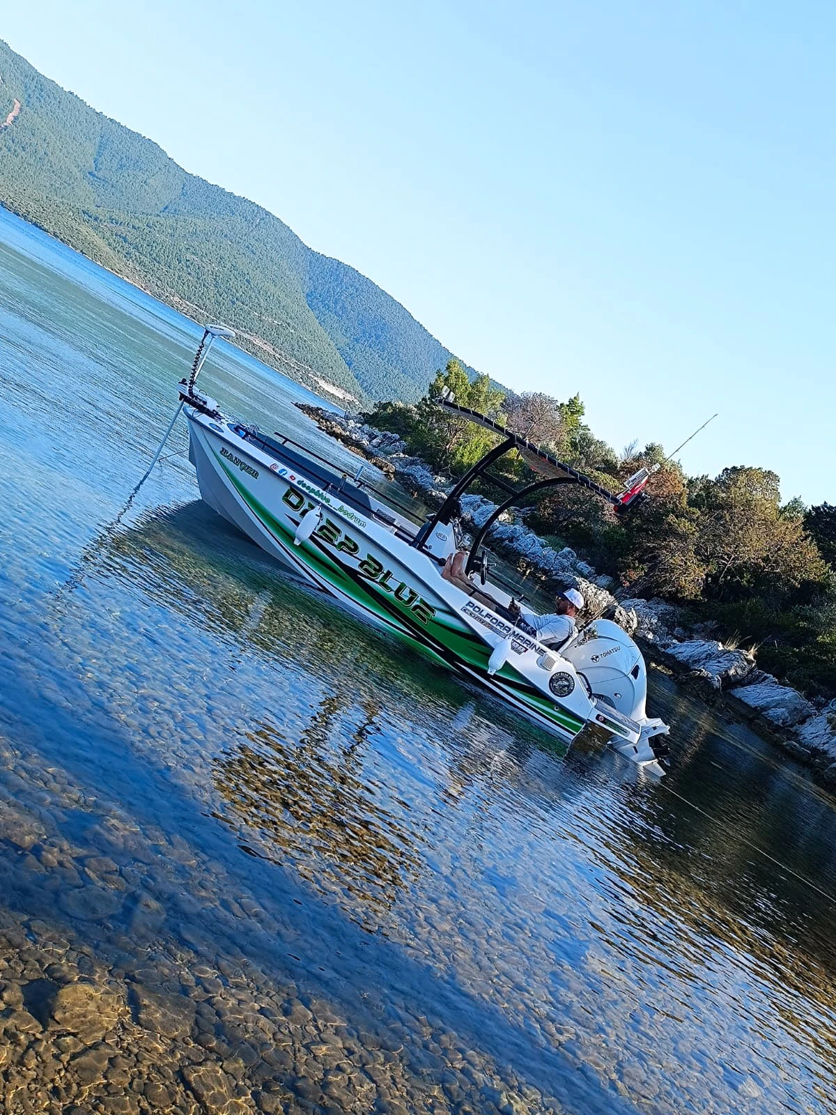 DeepBlueBodrum güverte görüntüsü